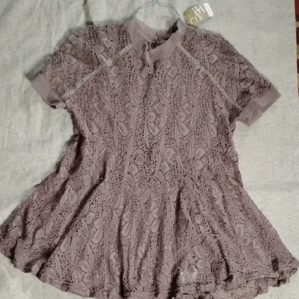 Suzanne Betro Soft Pink Knit Top